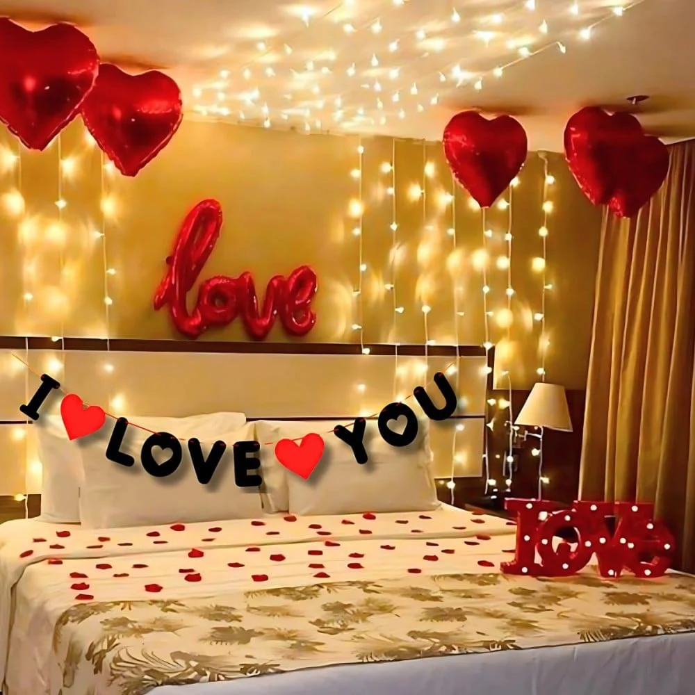 Romantic Room Decoration Ideas for Surprise Celebrations